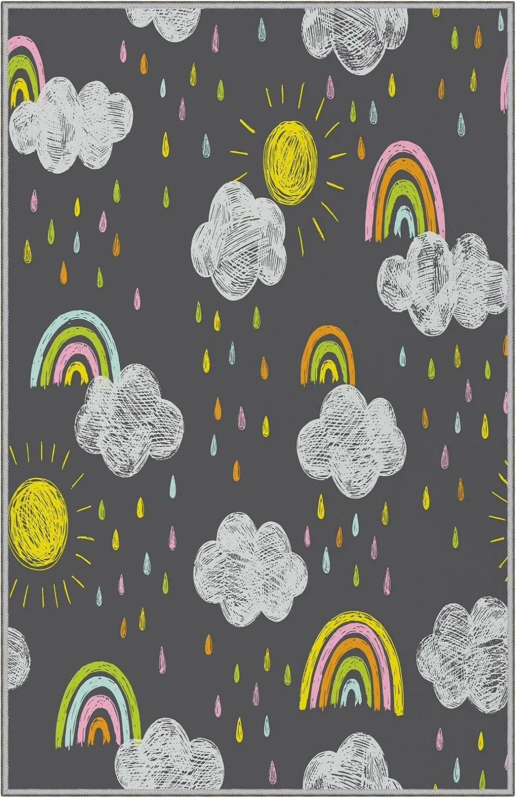 Qilim për korridor, shumëngjyrësh, Conceptum Hypnose, HMNT256, 80x150cm - 7
