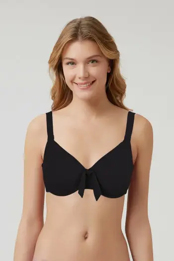 Bikini top Jumeon, Sabina, ngjyrë e zezë
