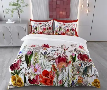 Set mbulesë për jorgan dopio, Samira, ngjyra të përziera, L'Essentiel Linge de Maison