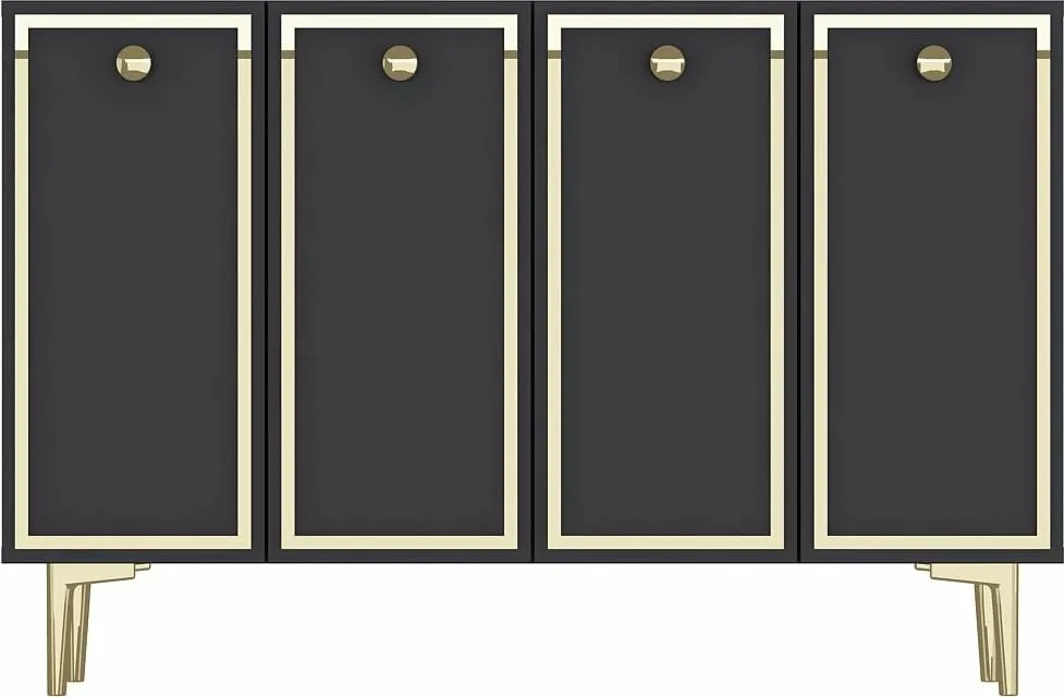 Konsol Skye Decor, anthracite, gold, 8161KM-1 - 4