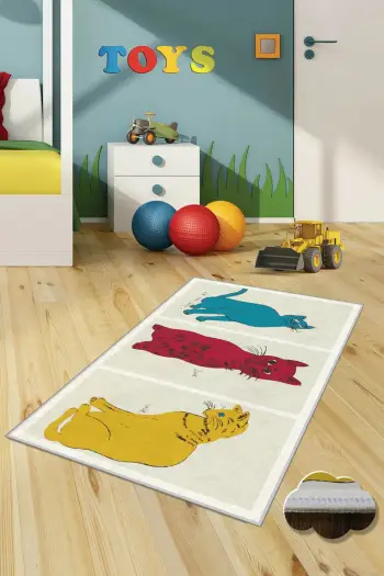 Qilim multikolor për fëmijë, Conceptum Hypnose, WOOKECE156, 160x230cm