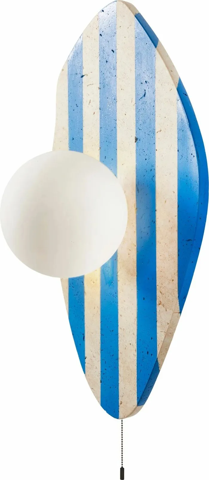 Llambë muri Opviq, Sıde, ngjyrë bezhë, bardhë, kaltër - 6