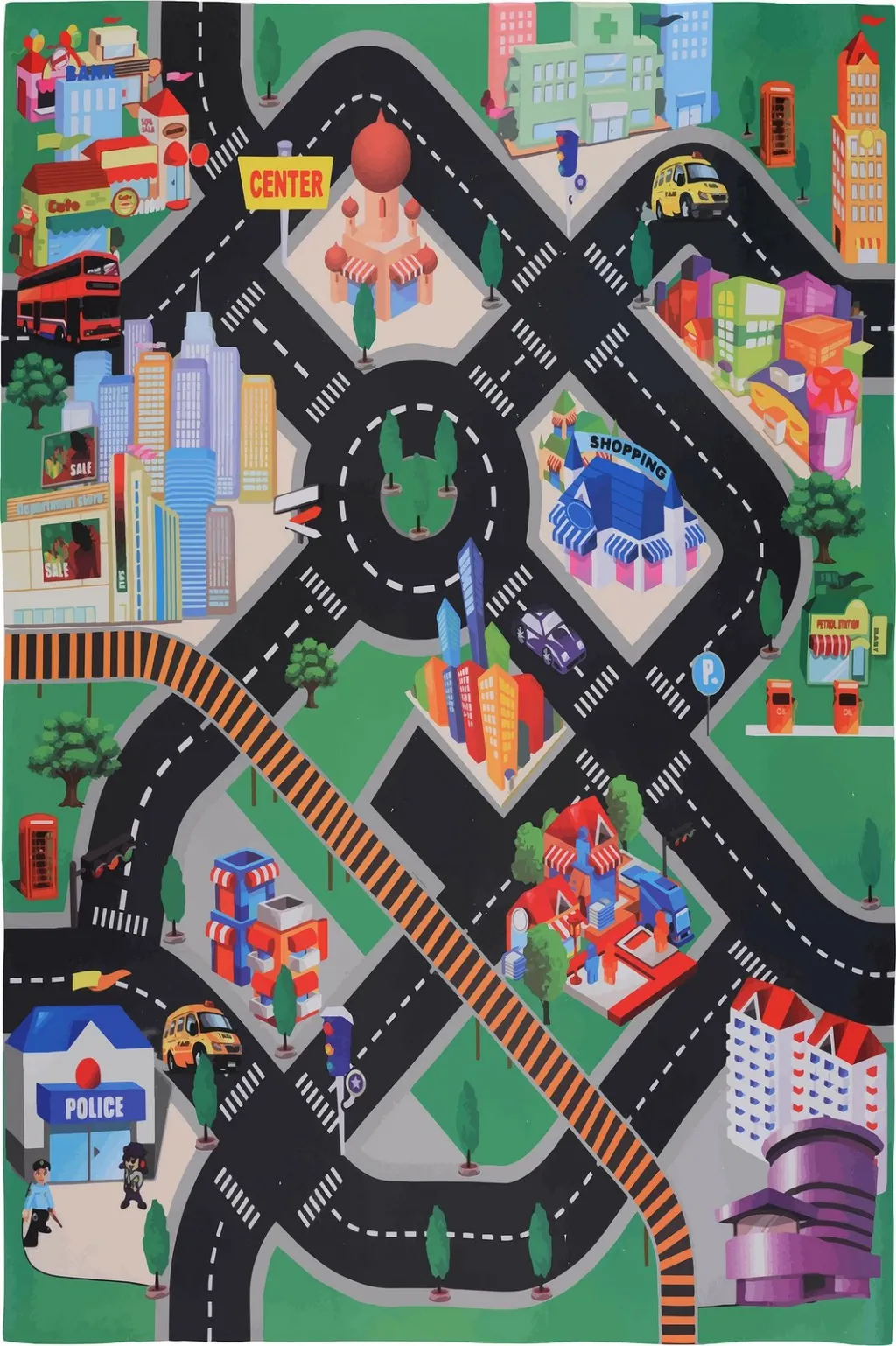 Qilim (120x180) Conceptum Hypnose, WOOKECE159, shumëngjyrësh - 2