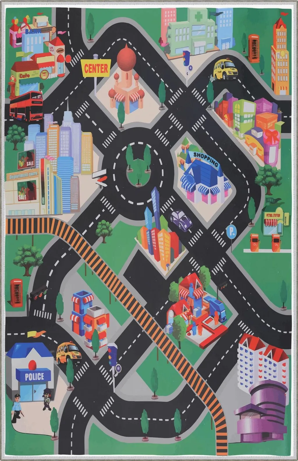 Qilim (120x180) Conceptum Hypnose, WOOKECE159, shumëngjyrësh - 7