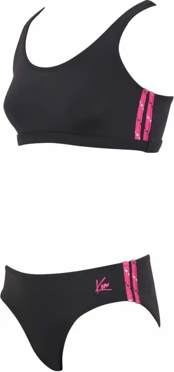 Set bikini (2 pjesë), ngjyrë fume, Jumeon