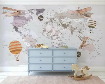 Murale muri Wallity, MDK-00136, 300x270cm