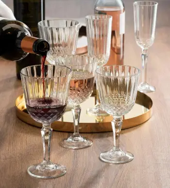 Set gotash prej qelqi (3 copë), Hermia Concept, PB-440230-3