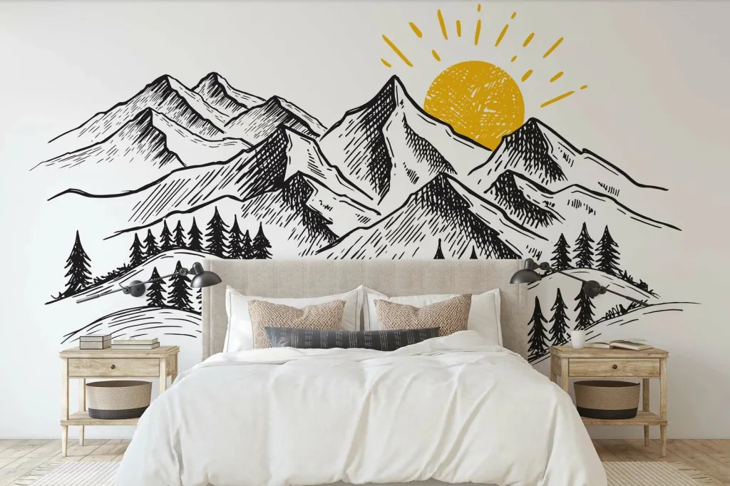 Murale muri Wallity, MDK-00110, 300x270 cm - 2