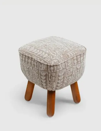 Tuffet Mythology Etnik, bezhë, Atelier del Sofa