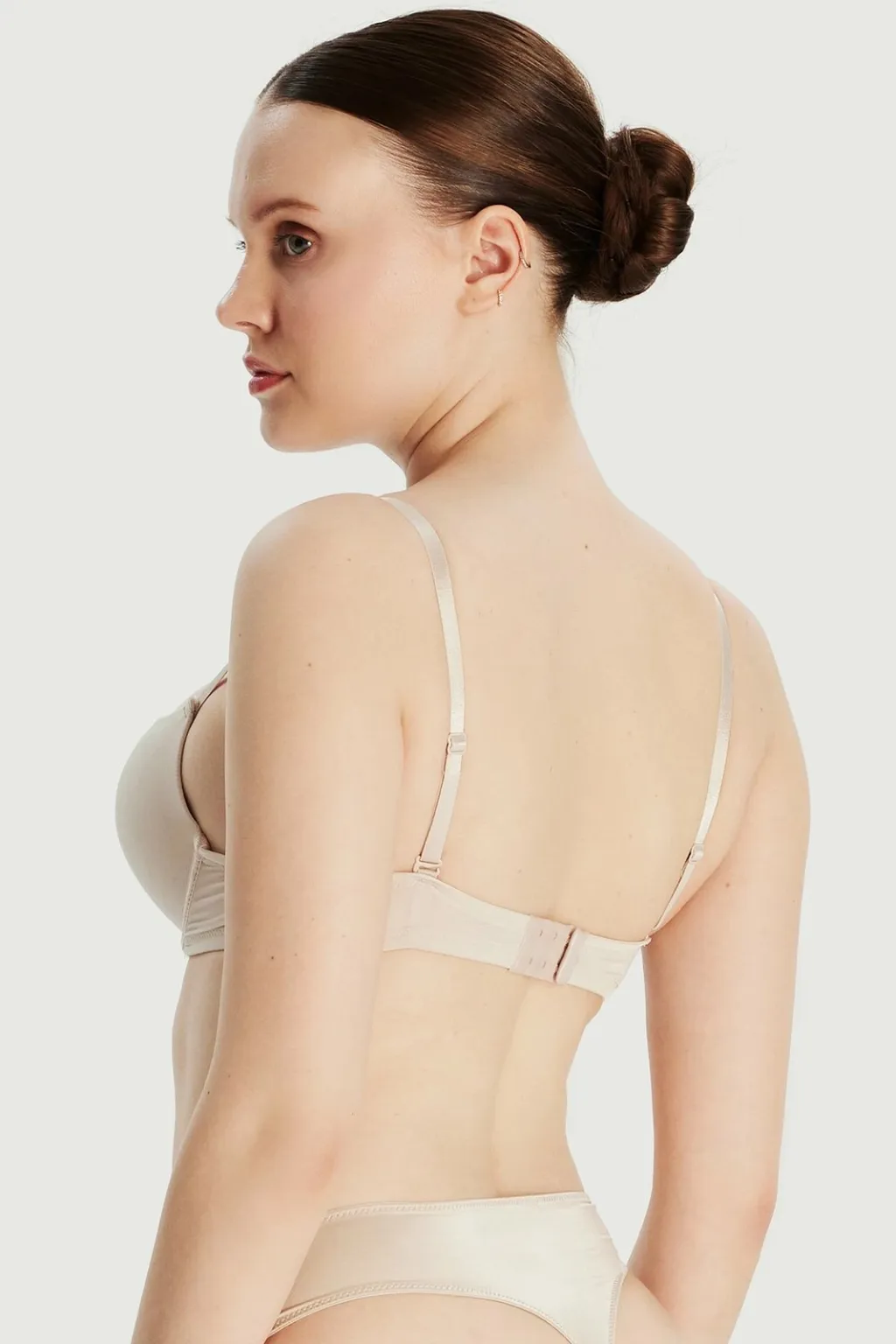Bra push-up Jumeon, ekstra ngritje, bezhë - 3