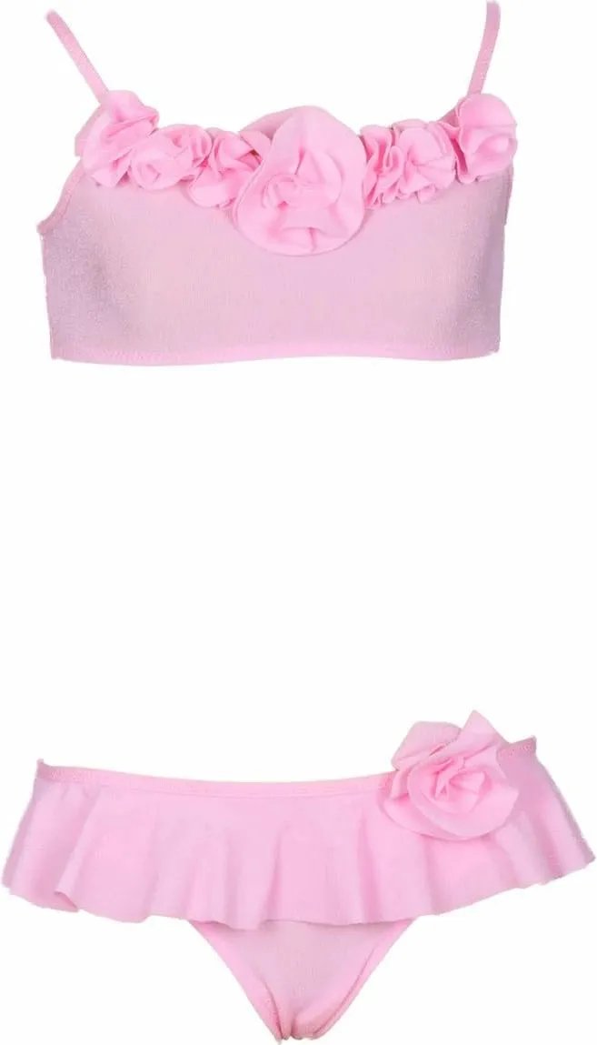 Set bikini për vajza, 2 copë, ngjyrë rozë, Jumeon, Beck - 1
