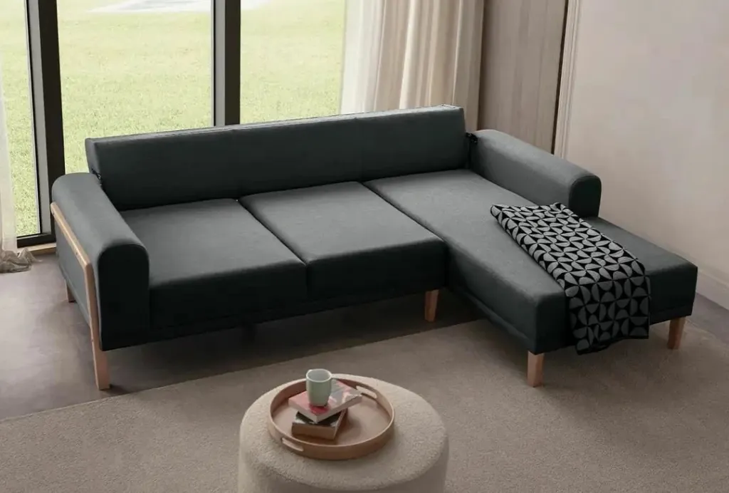 Këndare Atelier del Sofa, ngjyrë anthracite, Relax Right - 3