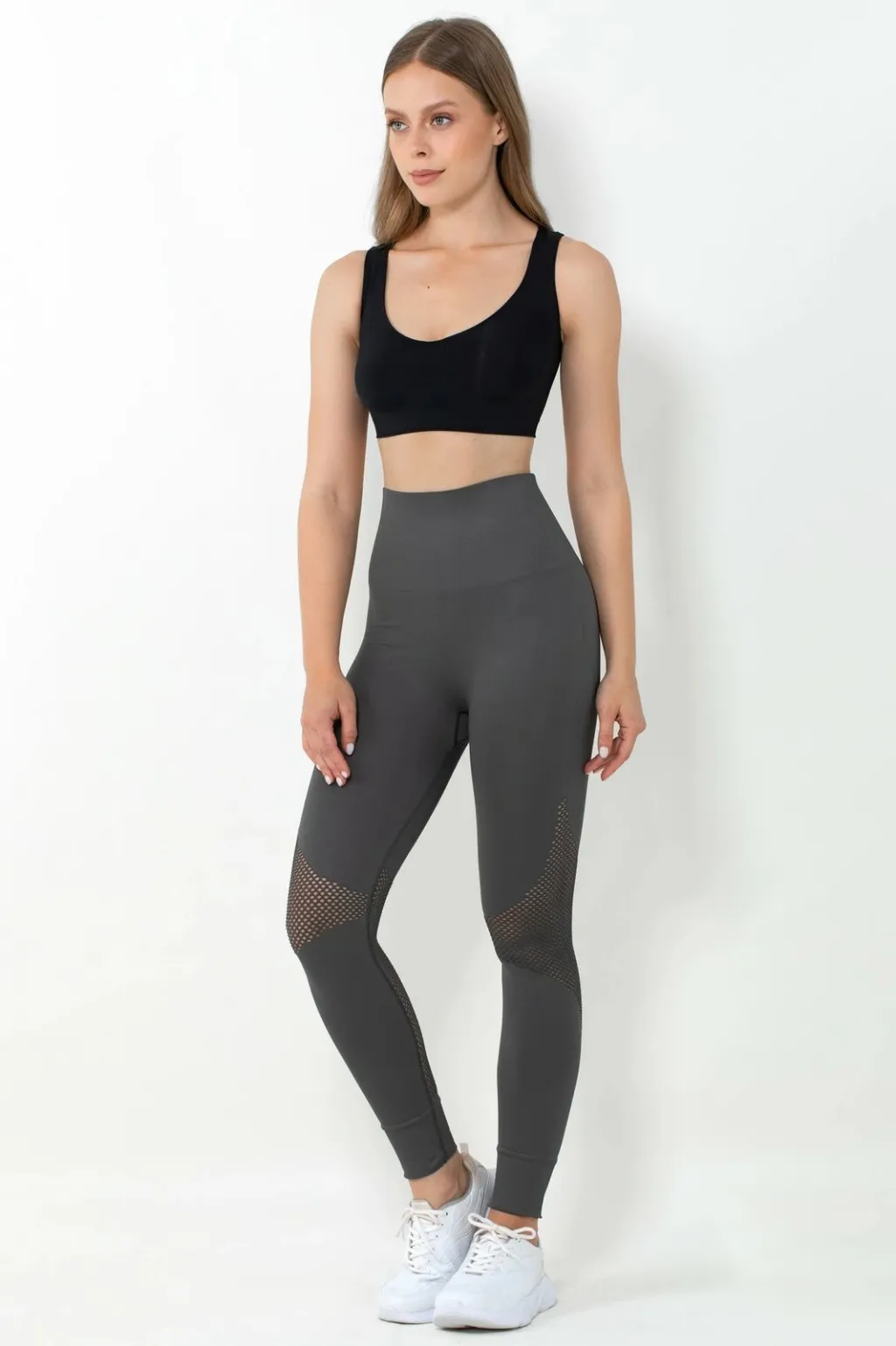 Leggins ngjyrë qymyr, 001-001380 - 1