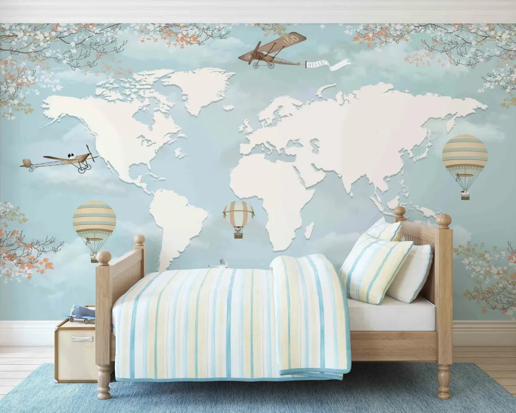 Murale muri Wallity, MDK-00159, 300x270cm - 2