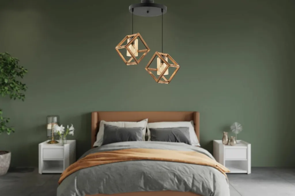 Llambë tavani Opviq, Cube Double B, xham - 1