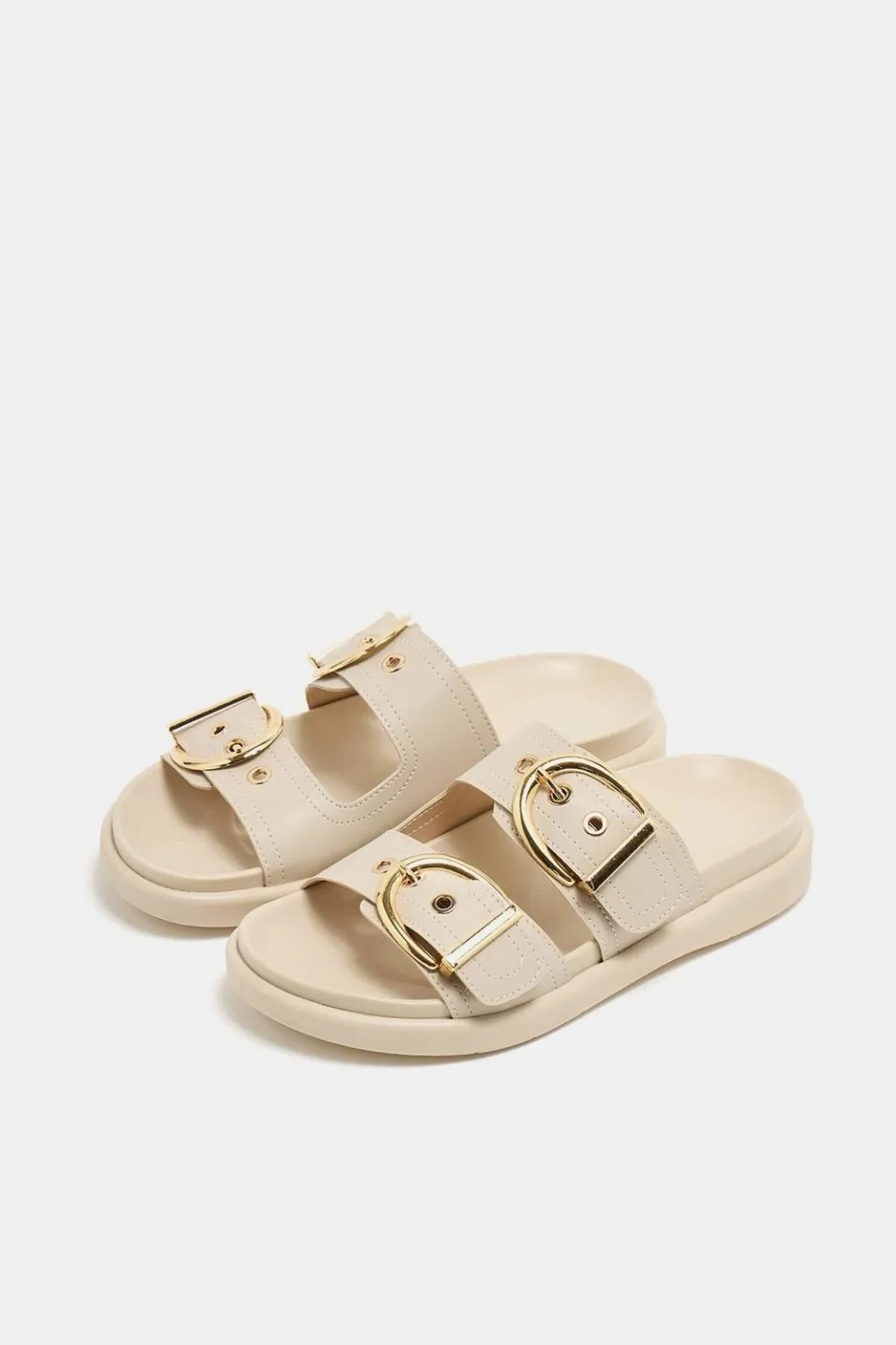 Pantofla për gra, krem, Jumeon, MK1340125YR20-002 - 3
