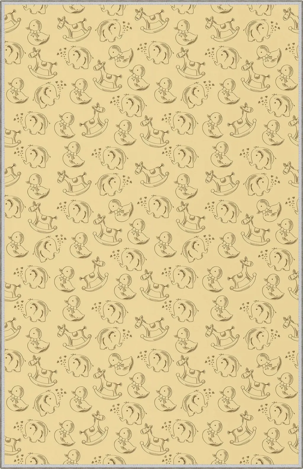 Qilim (50x80) Conceptum Hypnose, WOOKECE089, shumëngjyrësh - 7