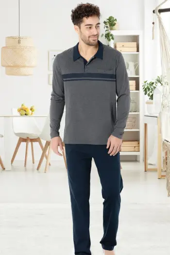 Set pizhamash për burra Jumeon, anthracite, 002-000695001