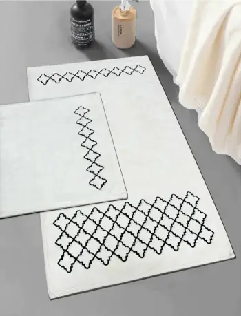 Set tapetash për banjo (2 copë), Mijolnir, luksoz, e zezë