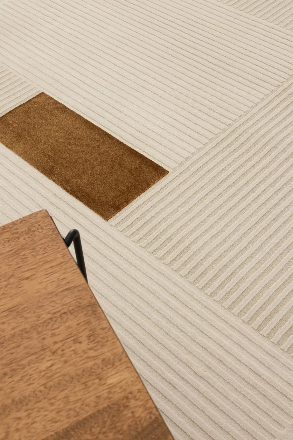 Qilim (100 x 300) Conceptum Hypnose, Farahan A0859A, krem-kanelë - 2