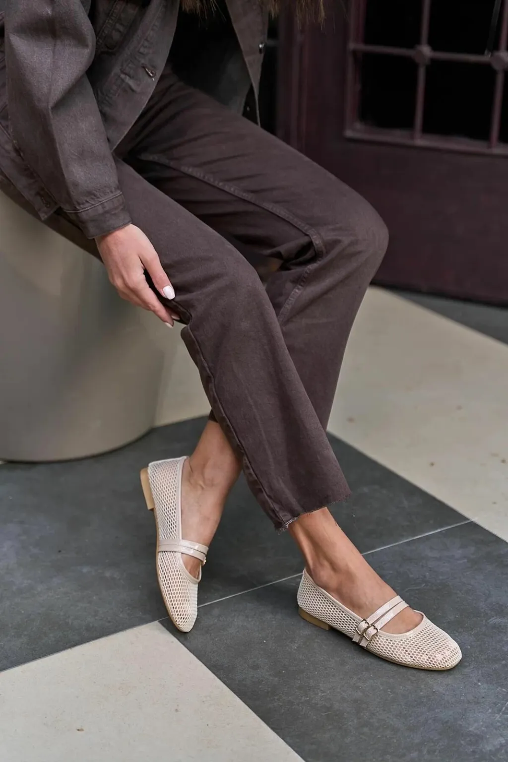 Balerina për gra, Babette Jumeon, MK1340025YR20-001, bezhë - 1