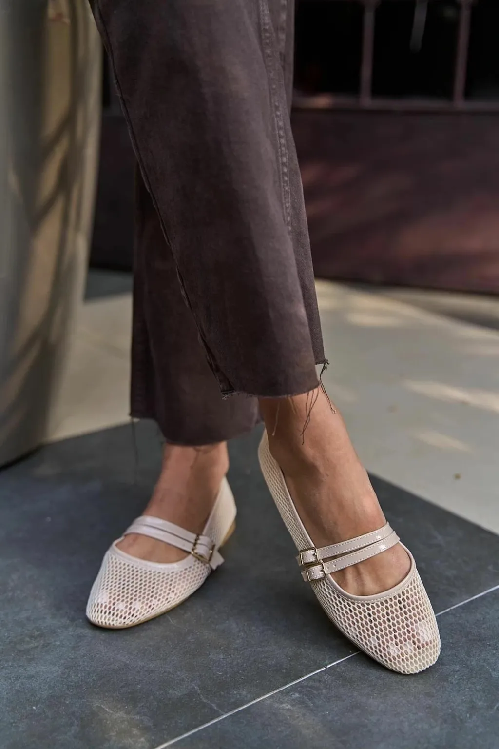 Balerina për gra, Babette Jumeon, MK1340025YR20-001, bezhë - 3