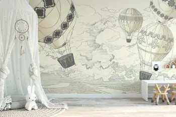 Murale muri Wallity, MDK-00157, 300x270cm