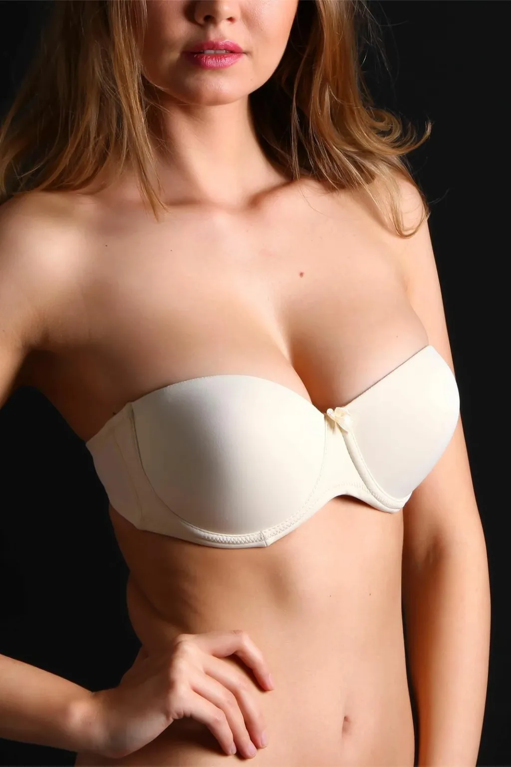 Bra pa rripa Jumeon, push-up, ngjyrë ten, 148-006010 - 6
