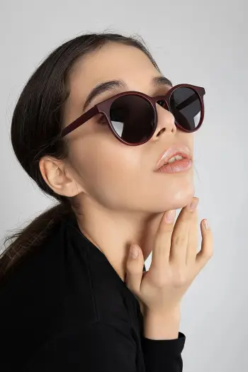 Syze dielli unisex Jumeon, ngjyrë e kuqe e errët/zezë, Pl22Kg544R018
