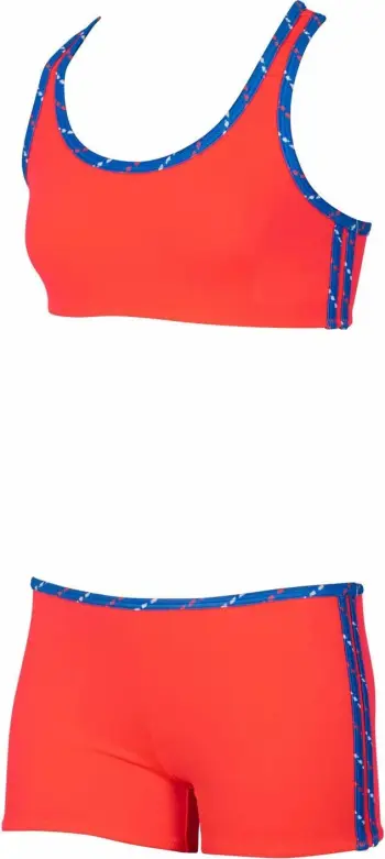 Set bikini (2 pjesë), sport, ngjyrë korale, Jumeon
