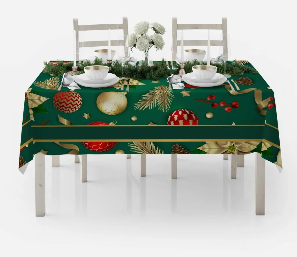 Mbulesë tavoline Hermia Concept, shumëngjyrëshe, 140x140cm - 2