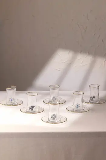 Set gotash çaji (12 copë), Hermia Concept, Lucky Charm