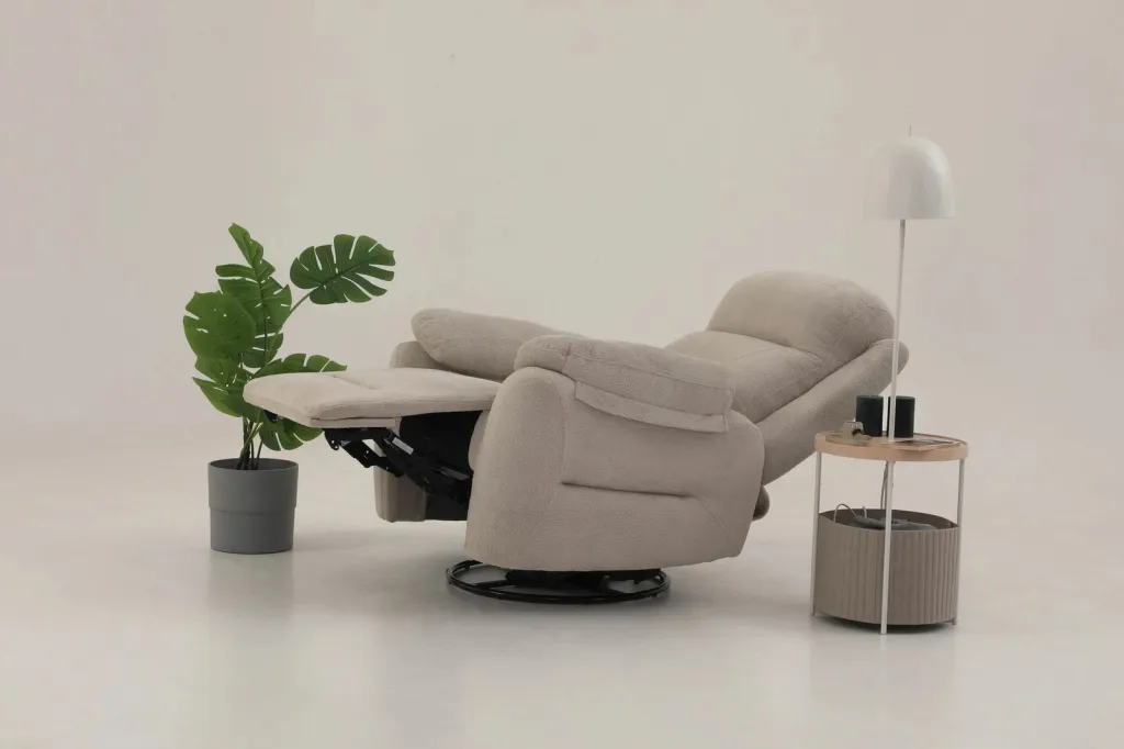 Karrige relaksuese elektrike Comfort, krem, Atelier del Sofa - 4