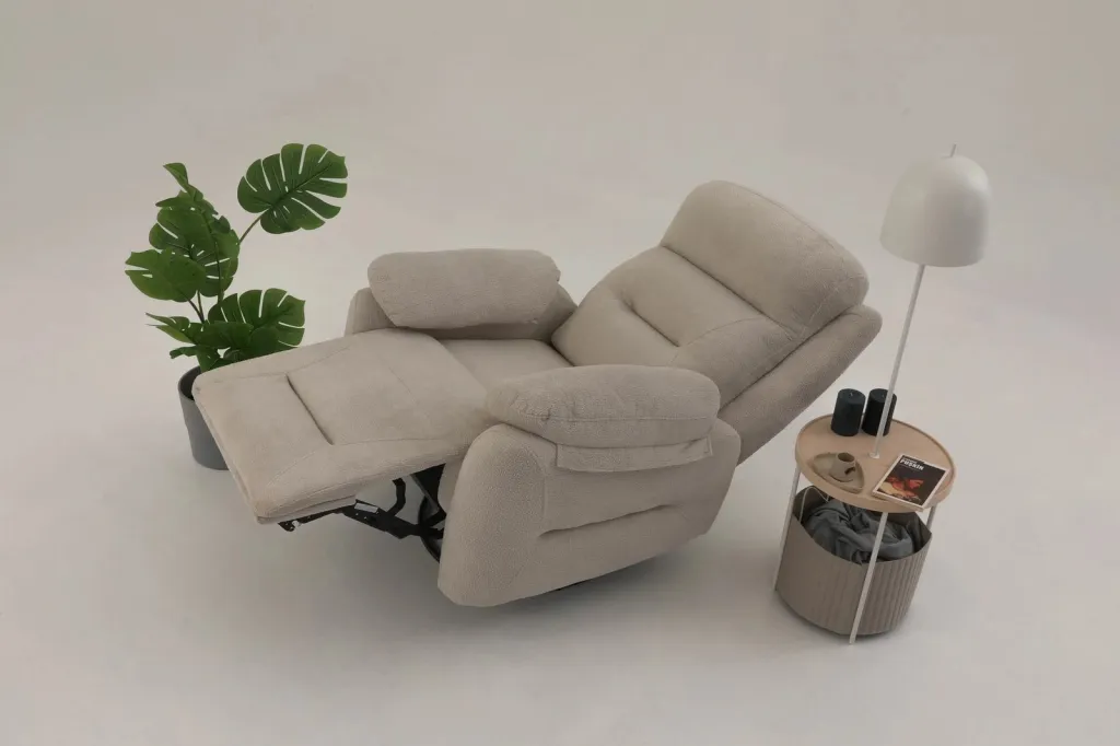 Karrige relaksuese elektrike Comfort, krem, Atelier del Sofa - 5