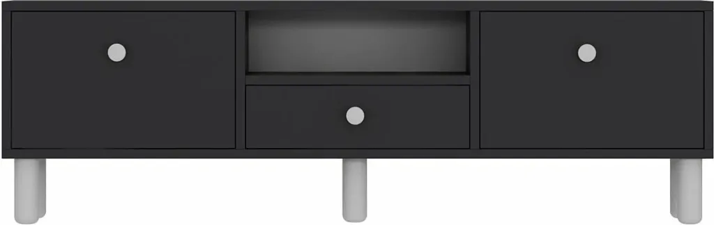 Komodë TV Skye Decor, anthracite, e bardhë, 1310-DROP-1 - 3