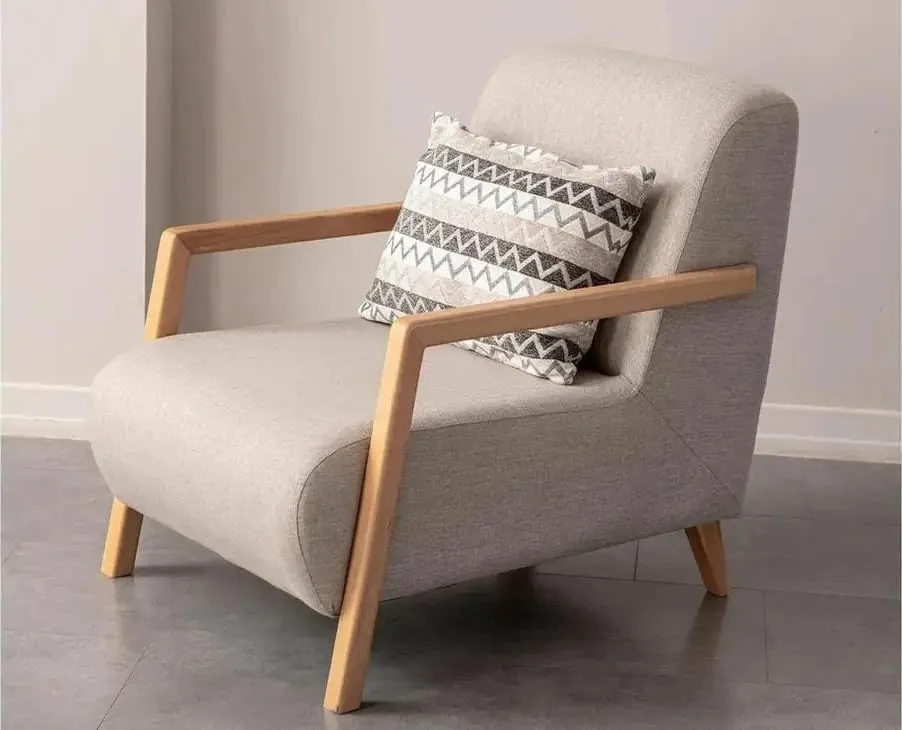 Karrige krahu, Atelier del Sofa, ngjyrë krem - 3