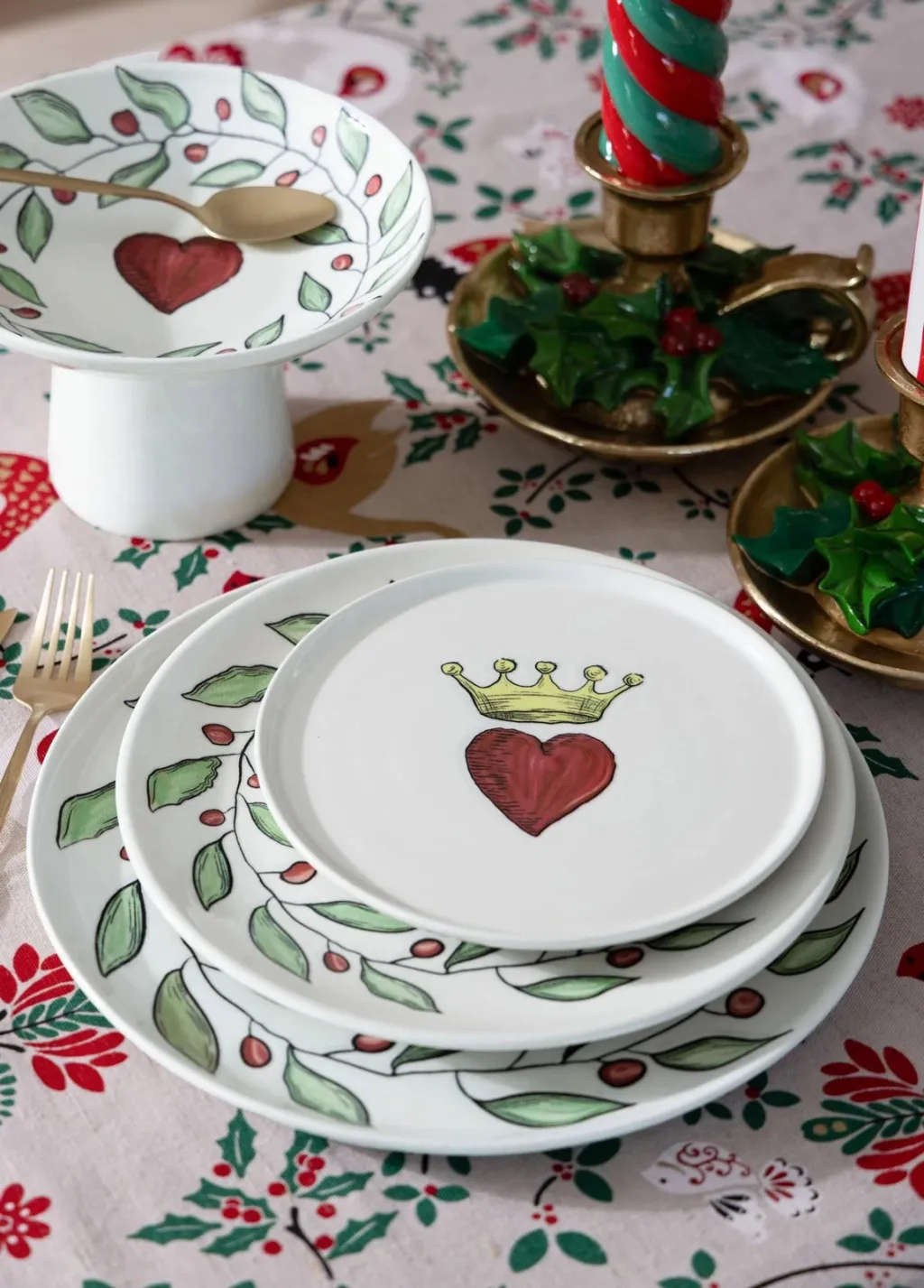 Set pjatash për ëmbëlsira (6 copë), Hermia Concept, LUV0001 - 3