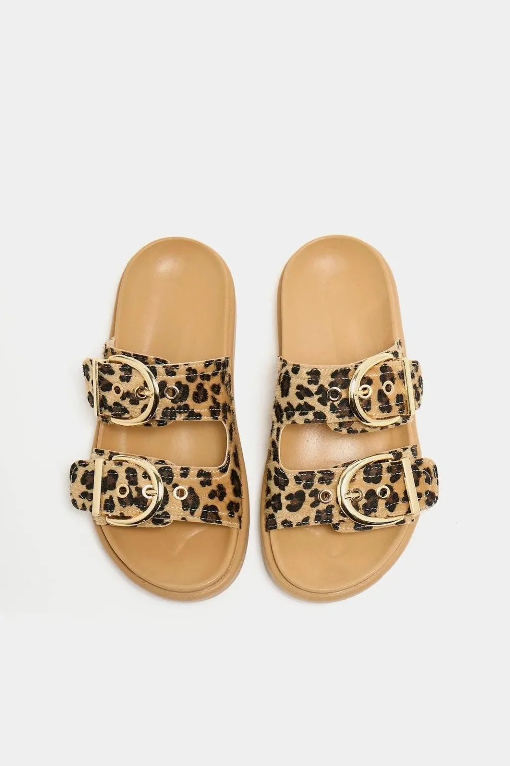 Pantofla për gra Jumeon, MK1340125YR20-002, leopard, mink - 1