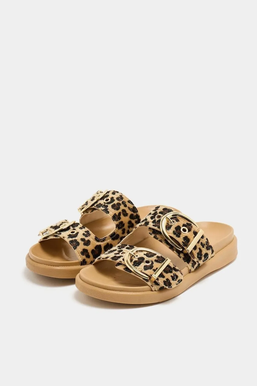 Pantofla për gra Jumeon, MK1340125YR20-002, leopard, mink - 2