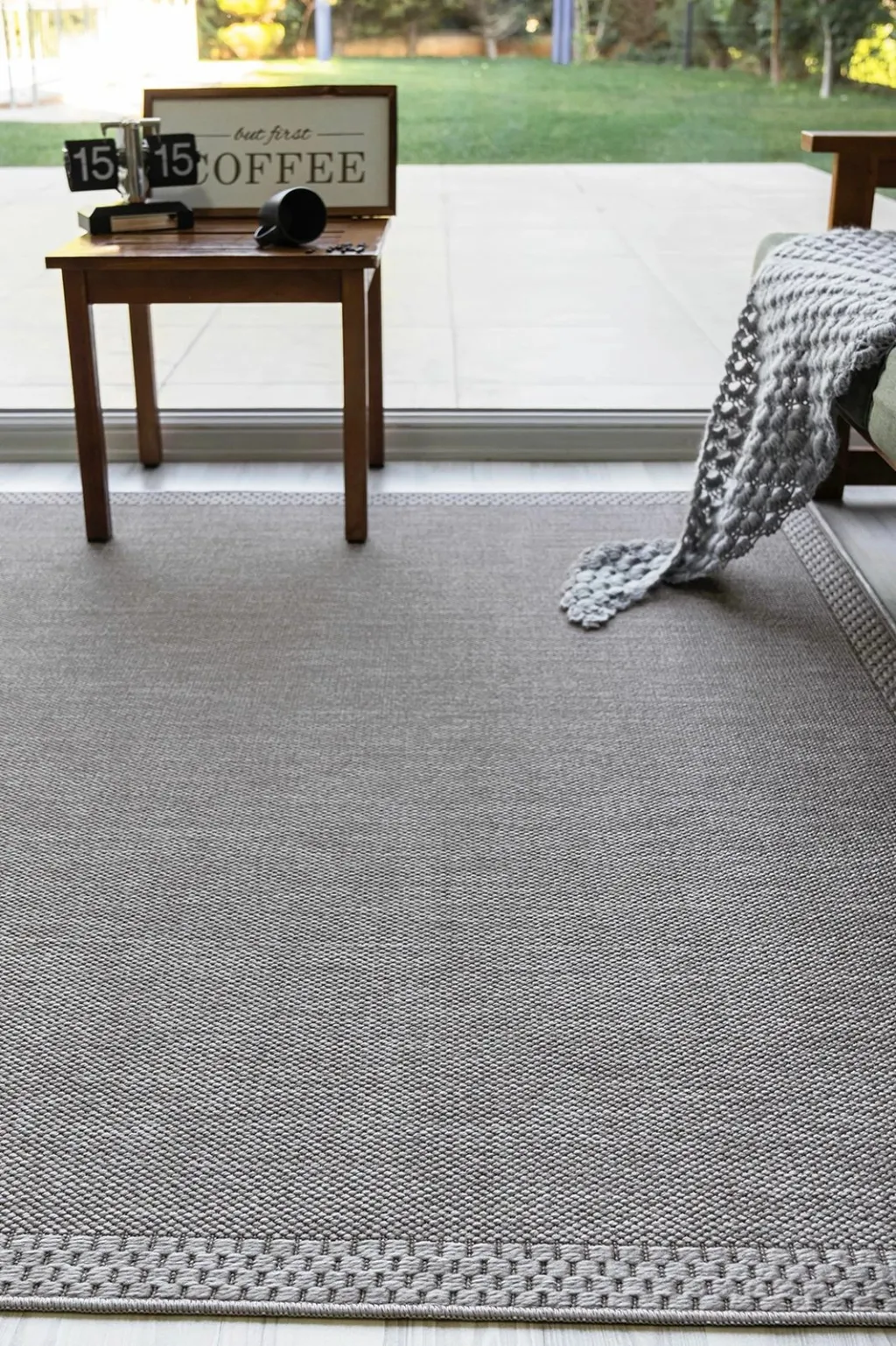 Qilim Conceptum Hypnose, Celesta, 140x200cm, ngjyrë gri - 2