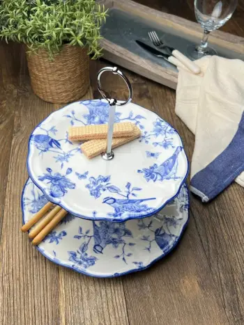 Set pjatash shërbimi (2 copë), Hermia Concept, FLY01KKPRS959