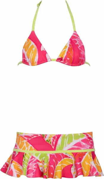 Set bikini për vajza, 2 pjesë, ngjyrë rozë, Jumeon, March