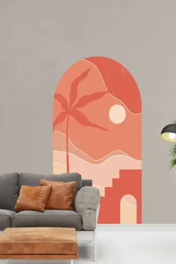 Sticker dekorativ për mur Wallity, ERSYSTCKR20