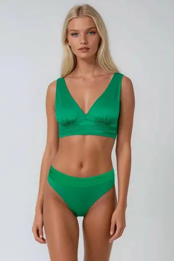 Set bikini (2 pjesë), Jumeon, Liza, ngjyrë e gjelbër