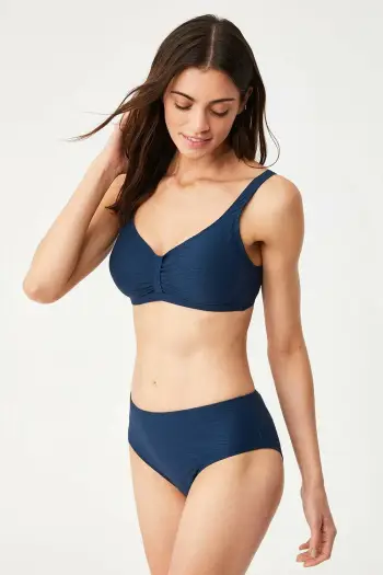 Set bikini (2 copa), Jumeon, Line, ngjyrë kaltër e errët