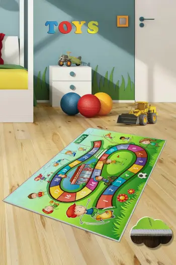 Qilim multikolor për fëmijë, 80x120cm, Conceptum Hypnose, WOOKECE095