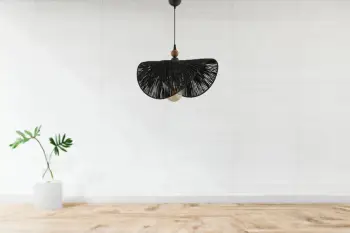Llambë tavani Opviq Taco W, e zezë, kafe