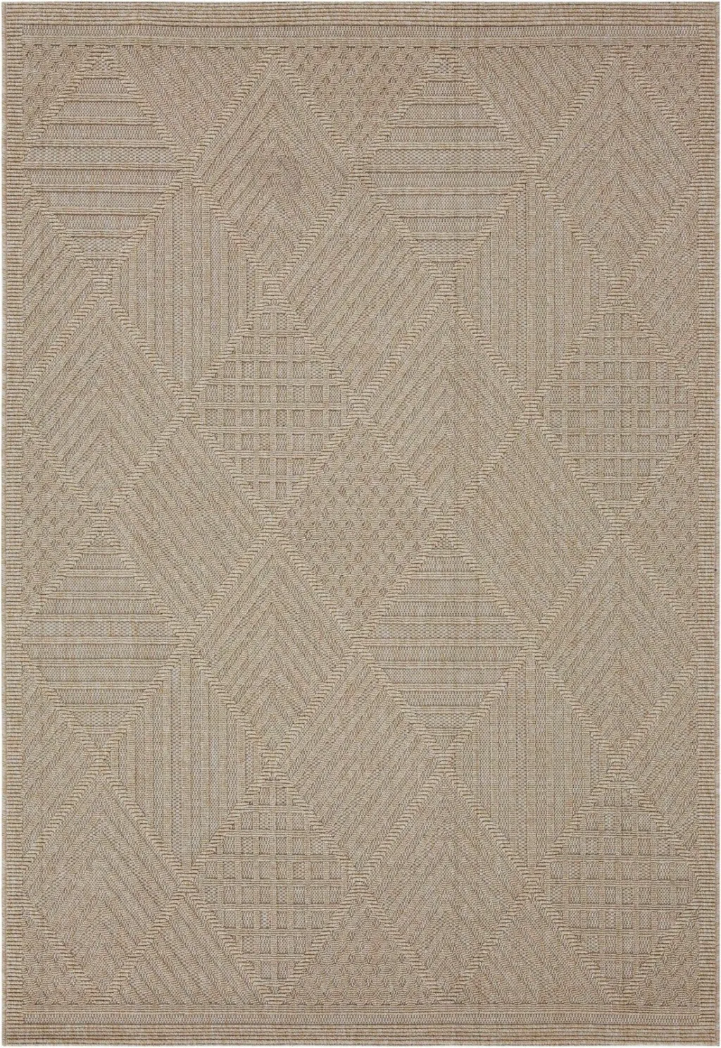 Qilim Conceptum Hypnose, 200x290cm, ngjyrë bezhë - 7