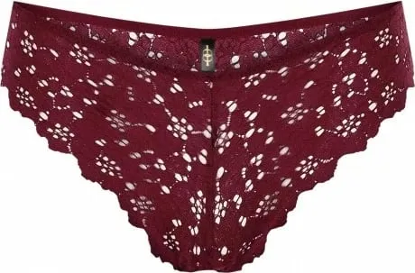Tanga dantelle burgundy Jumeon - 1