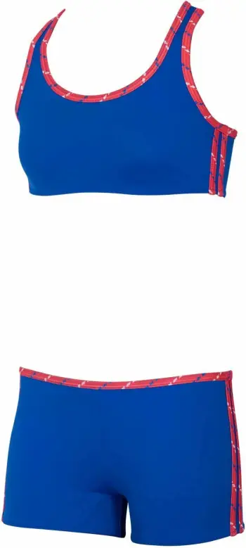 Set bikini (2 pjesë), sport, ngjyrë sax blue, Jumeon